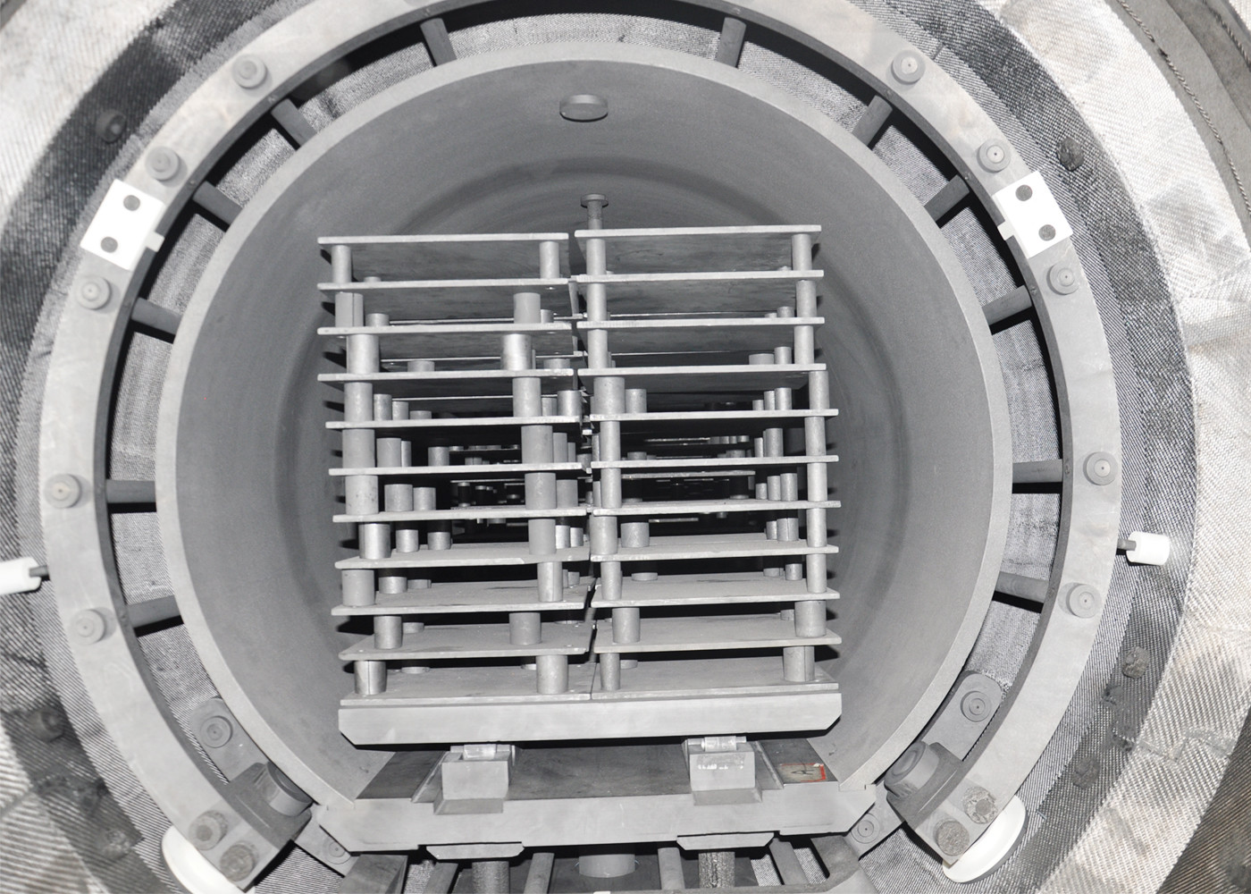 Large Capacity High Pressure Furnace , Metal Sintering Furnace Heating