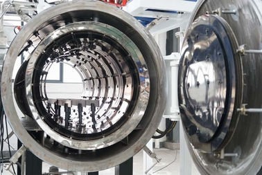 Double Door Horizontal Molybdenum Furnace , High Temp Furnace Cooling Time ≤ 6 / 8h