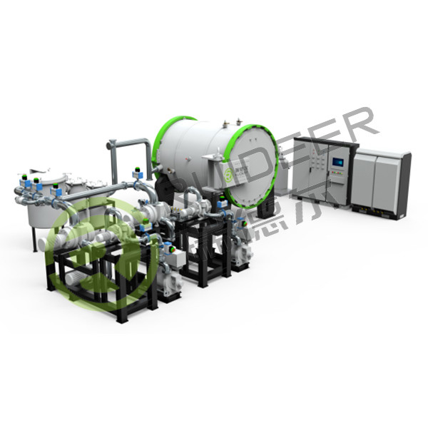 1500C CVD SIC Epitaxy Growth Furnace for Silicon Carbide Growth in 1000*1000*1500mm Effective Space