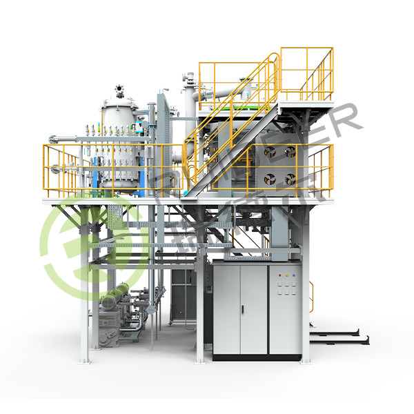 Vertical Large Pyrolytic Carbon CVI Furnace Top/bottom Load with Max. Working Temperature of 1300C