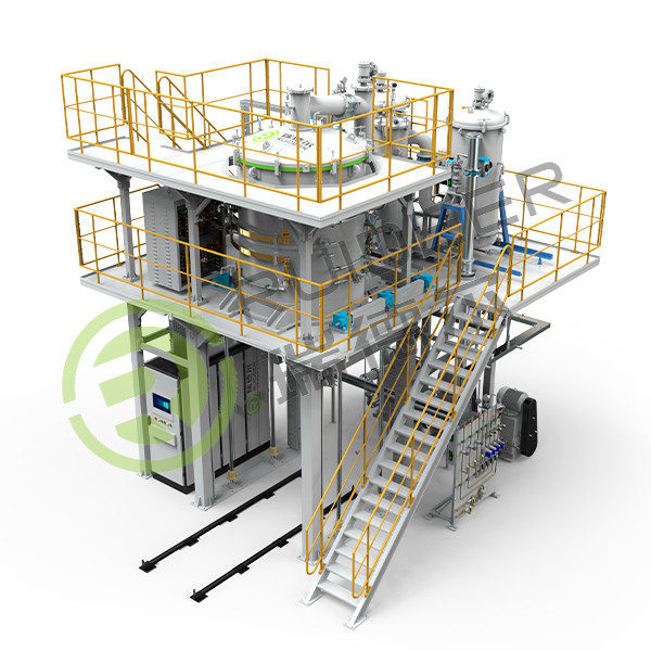 Vertical Large Pyrolytic Carbon CVI Furnace Top/bottom Load with Max. Working Temperature of 1300C