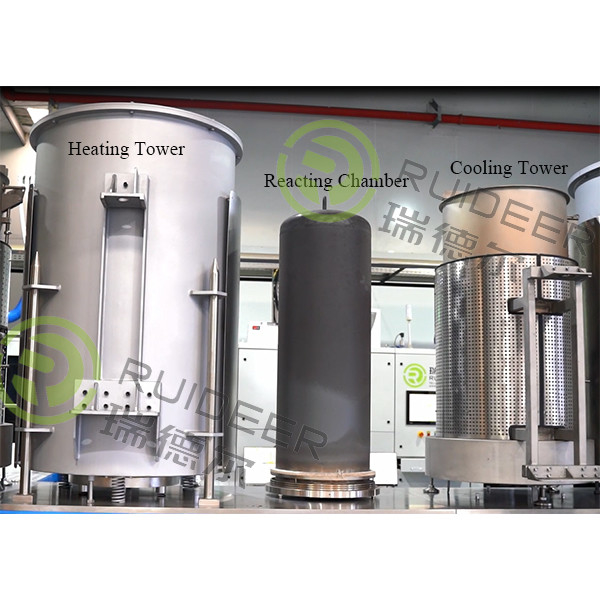 Honeycomb Ceramic CVD Coating Furnace for 700-1050C Process Temperature and Optional Off Gas Neutralizer