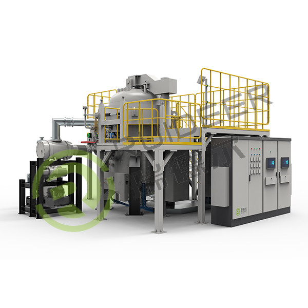 Tungsten Carbide Gas Pressure Vacuum Sintering Furnace with 3Pa/h Leakage Rate and 1550C Temperature