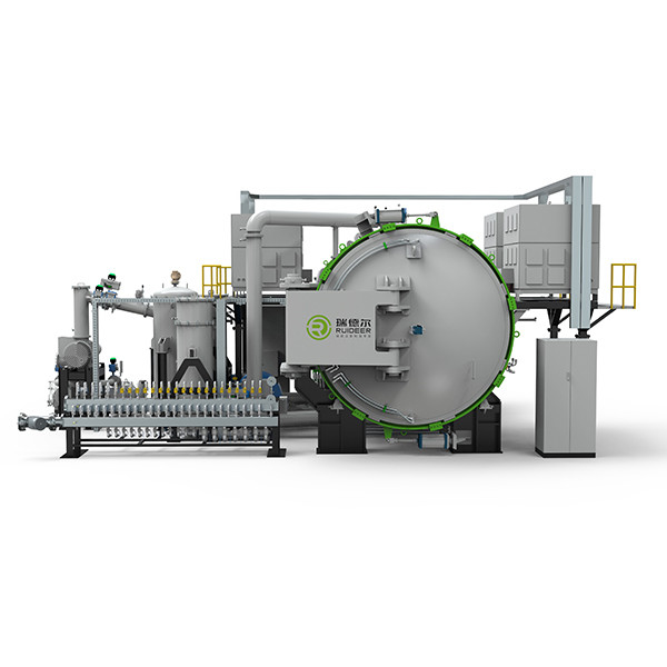 High Temperature Silicon Carbide Recrystallization Sintering Furnace Max. 2400C 3Pa/h Pressure Rise Rate