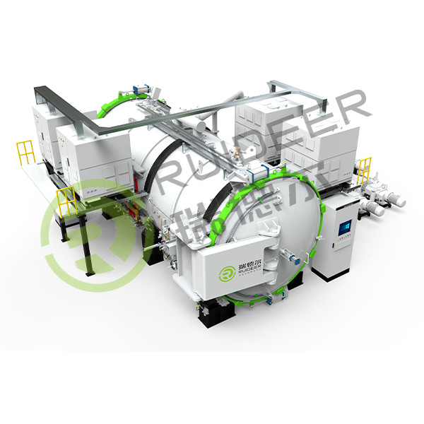 High Temperature Silicon Carbide Recrystallization Sintering Furnace Max. 2400C 3Pa/h Pressure Rise Rate