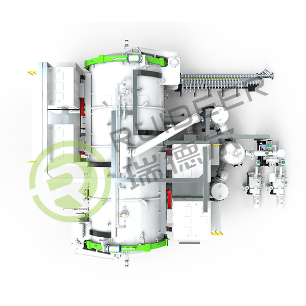 High Temperature Silicon Carbide Recrystallization Sintering Furnace Max. 2400C 3Pa/h Pressure Rise Rate