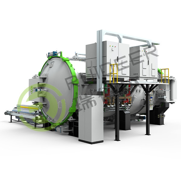 High Temperature Silicon Carbide Recrystallization Sintering Furnace Max. 2400C 3Pa/h Pressure Rise Rate