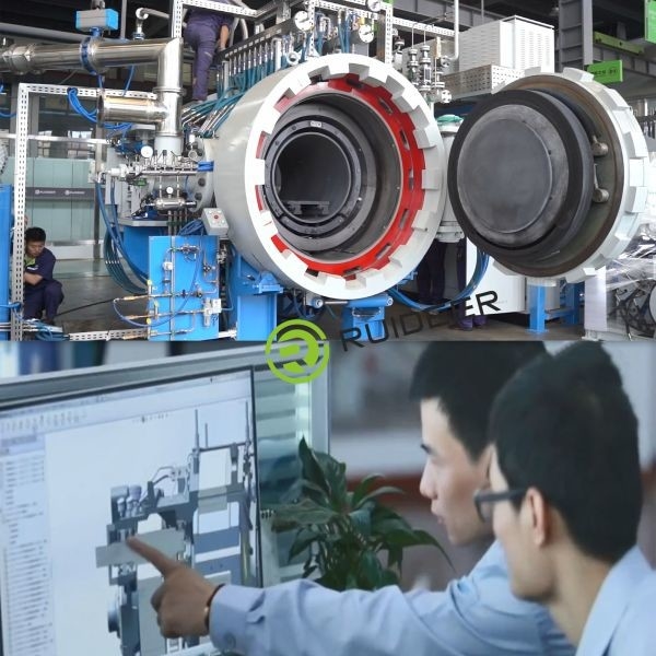 1-10MPa Gas Pressure Pressure-Sintering Furnace for Dry Vacuum Sintering in Vacuum Degree