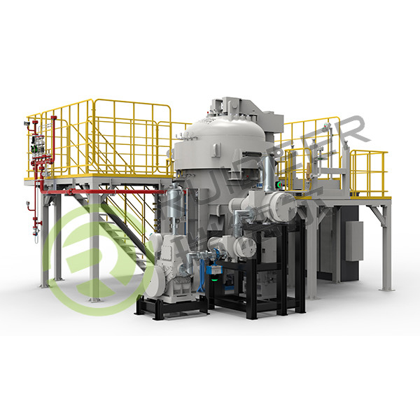 Vertical Uniform Atmosphere Gas Pressure Sintering Furnace for High Temperature of 2000C in N2 Gas Input