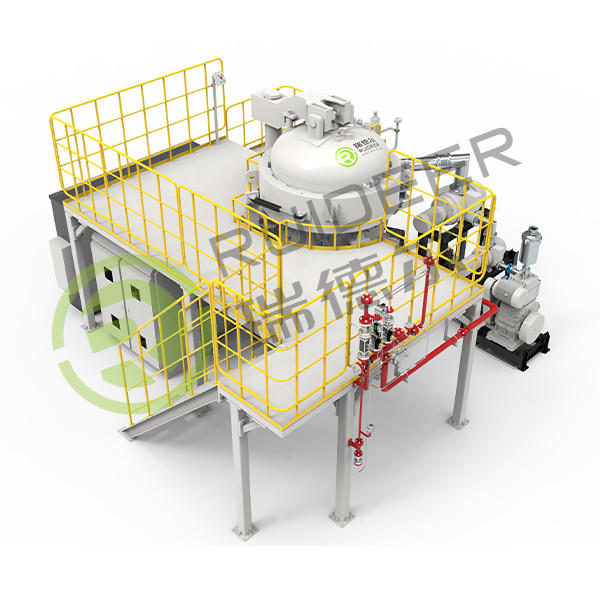 Vertical Uniform Atmosphere Gas Pressure Sintering Furnace for High Temperature of 2000C in N2 Gas Input