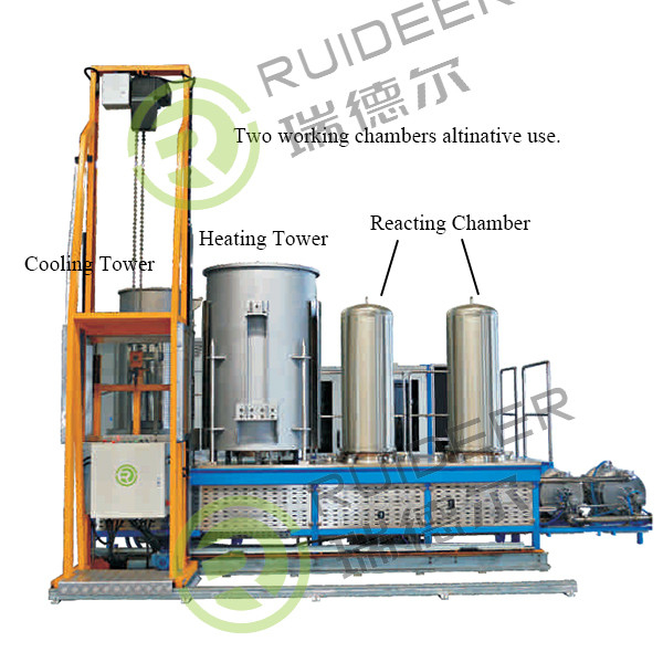 high Temperture Alloy Coating Chamber Chemical Vapor Deposition Coating Machine For Tungsten Carbide Cutting Tool