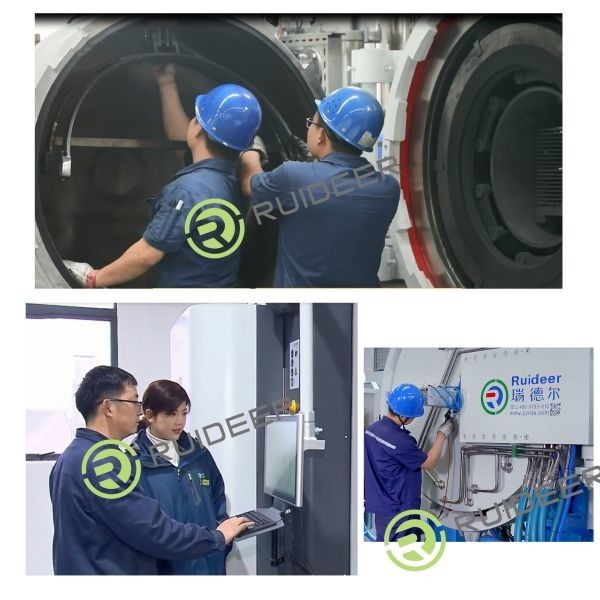 Precise and Consistent Sintering Furnace with 400-1500Kg Loading , PLC Controlled Metal Sintering Furnace
