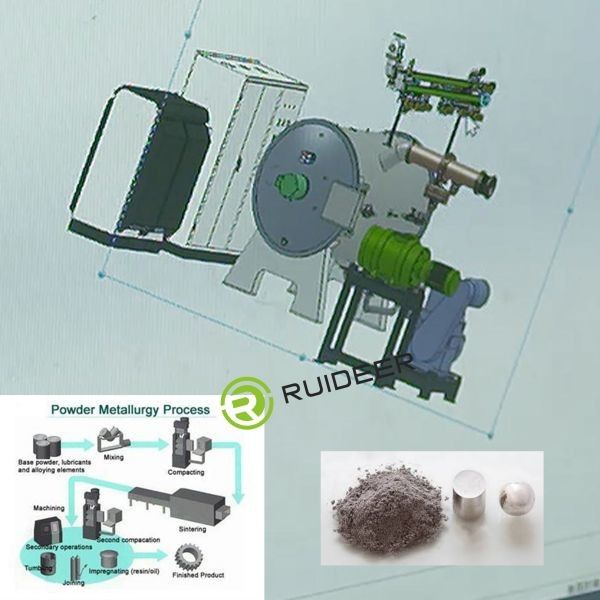 Customizable Chamber Size Vacuum Pressure Furnace for Versatile Applications Horizontal Type Structure