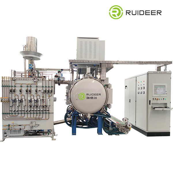 50kg Rated Loading Capacity Vacuum Heat Treatment Furnace with Resistance Heating and Pressure Quenching