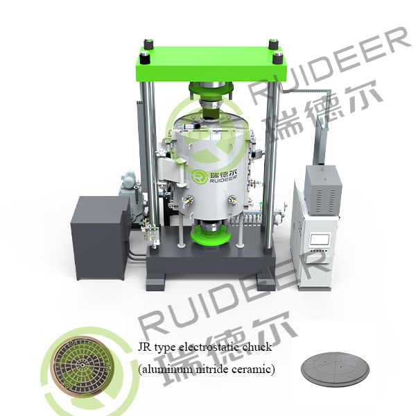 Vacuum hot press sintering furnace JR type electrostatic chuck (aluminum nitride ceramic)
