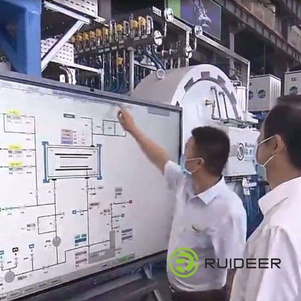 ISO CE Certified High Vacuum Furnace for Three-phase Five Wire System 380V 50HZ Control Power Supply Max.Temperature 1600C