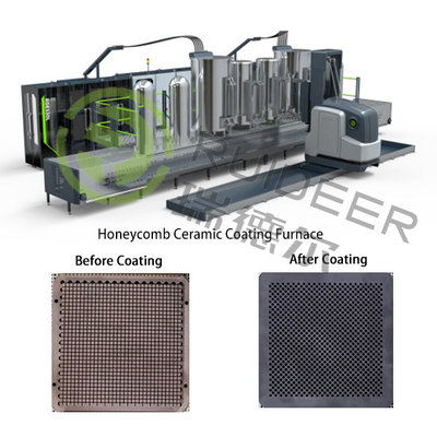 Advanced CVD Coating Machine for Ceramic Substrate Strong Coating Adhesion Total Power About 40/50/60/80KW